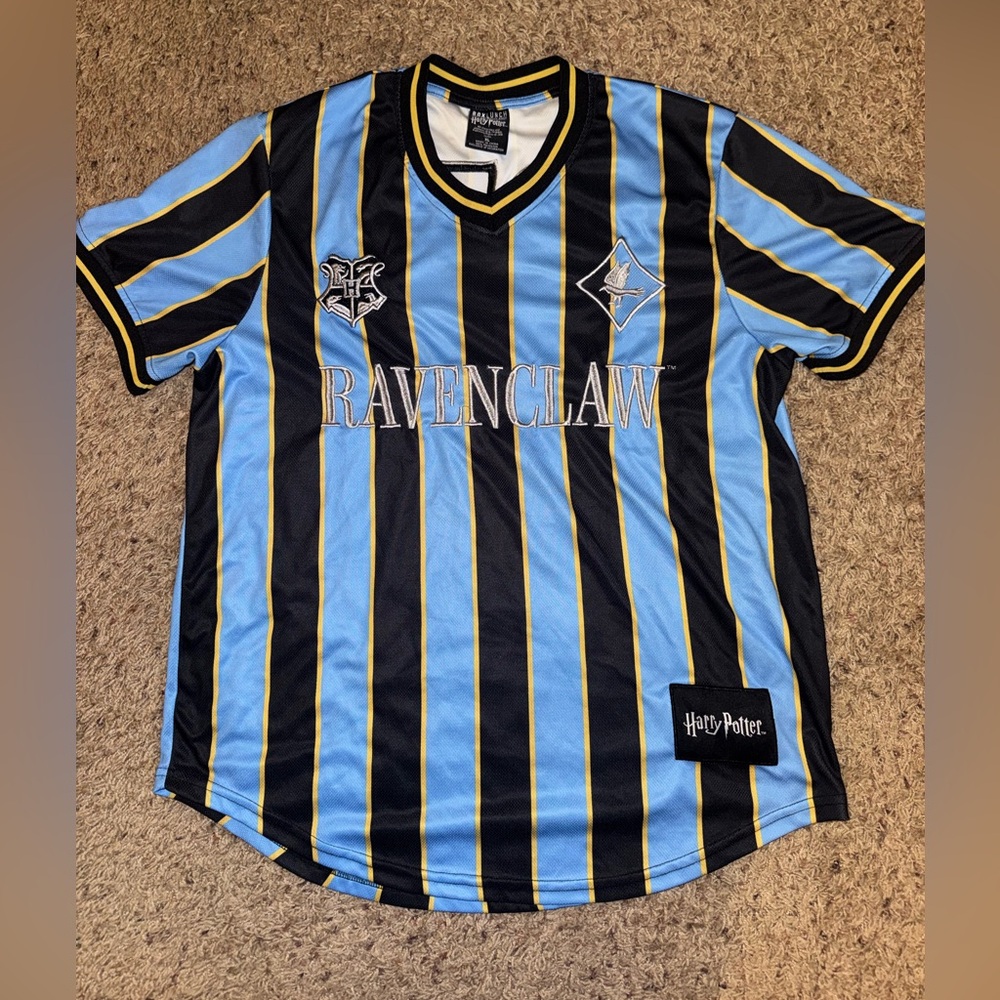 Harry Potter Ravenclaw Striped Jersey - BoxLunch Exclusive size XL